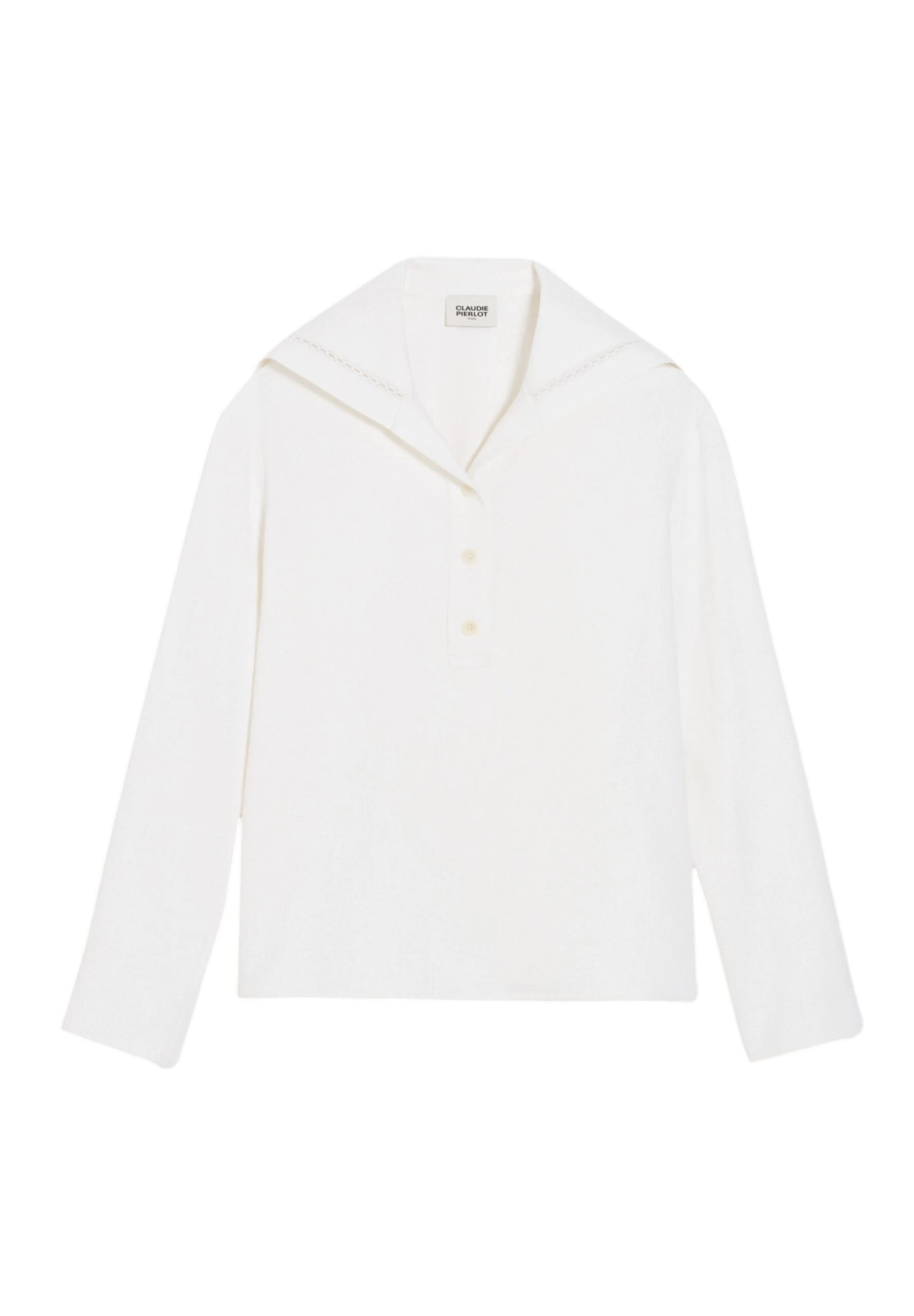 CLAUDIE PIERLOT Beline - Blouse - Ecru 7 CLAUDIE PIERLOT Beline - Blouse - Ecru – Image 5