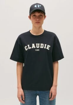 CLAUDIE PIERLOT Temma - T-Shirt Imprimé - Marine