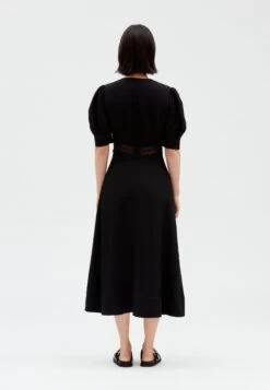 CLAUDIE PIERLOT Rivage - Robe De Jour - Noir -Claudie Pierlot Mode 62d707aadab14b1fa0b47e1d64381d2b