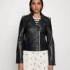 CLAUDIE PIERLOT Veste En Cuir - Noir 2 CLAUDIE PIERLOT Veste En Cuir - Noir -Claudie Pierlot Mode 634418ad9a544d0daf727b7048dd587c