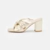 CLAUDIE PIERLOT Archipel - Mules À Talons - Or Pale -Claudie Pierlot Mode 6480ea04e07d49b38a7f27eef517057c