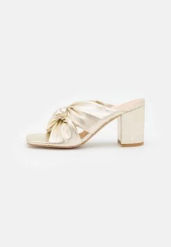 CLAUDIE PIERLOT Archipel - Mules À Talons - Or Pale