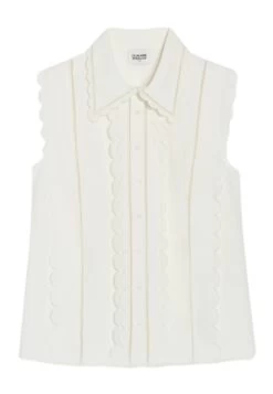 CLAUDIE PIERLOT Beflower - Débardeur - Ecru 12 CLAUDIE PIERLOT Beflower - Débardeur - Ecru -Claudie Pierlot Mode 64aa8b2926cf48049b18822aa5981a24