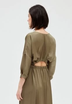 CLAUDIE PIERLOT Rulia - Robe De Jour - Lichen -Claudie Pierlot Mode 6500d6e4275c4f5d81fd56b1eac71c24