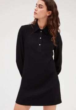 CLAUDIE PIERLOT Robe Chemise - Noir -Claudie Pierlot Mode 6579676837314922a8009441ad16ea94