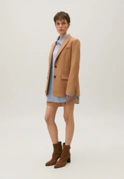 CLAUDIE PIERLOT Valmy - Blazer - Nougat -Claudie Pierlot Mode 69eb832edce6459d81e98d932f8edf08