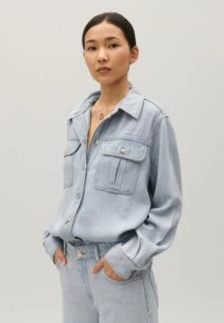 CLAUDIE PIERLOT Calisto - Chemisier - Denim Clair