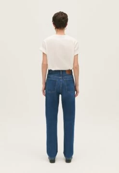 CLAUDIE PIERLOT Paros - Jean Droit - Denim Fonce -Claudie Pierlot Mode 6a401bb8d4c34e429692579442c7f82a