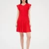 CLAUDIE PIERLOT Morina - Robe Pull - Rouge 2 CLAUDIE PIERLOT Morina - Robe Pull - Rouge -Claudie Pierlot Mode 6cce755f860c4f0f9977c4529dc93eaf