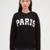 CLAUDIE PIERLOT Toy - Sweatshirt - Noir -Claudie Pierlot Mode 6d107418bc044f78907da91329891cf0