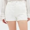 CLAUDIE PIERLOT Earth - Short En Jean - Ecru -Claudie Pierlot Mode 6f2edef3acda42a2ba35ddf18c268c9c