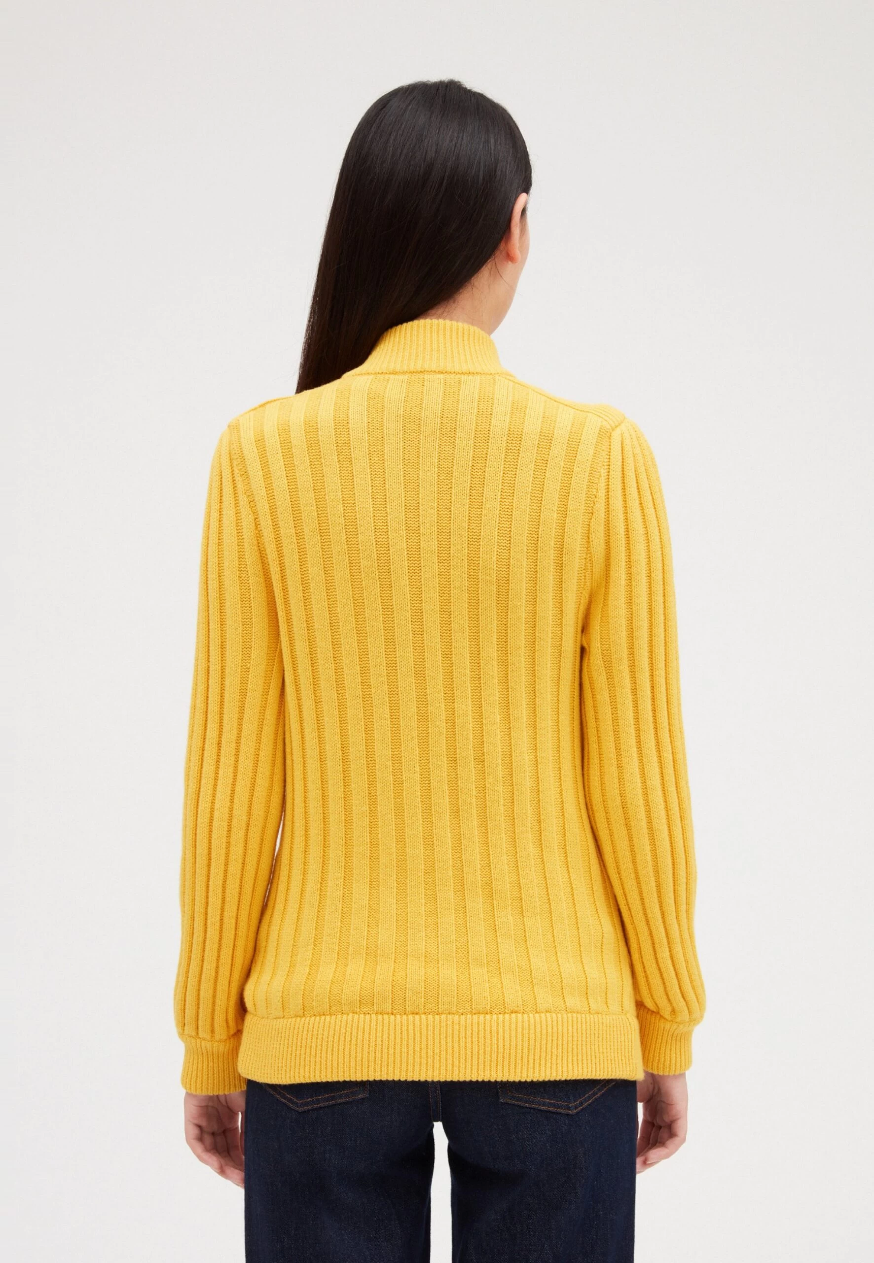 CLAUDIE PIERLOT Gilet - Jaune 5 CLAUDIE PIERLOT Gilet - Jaune – Image 3