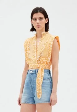 CLAUDIE PIERLOT Balkine - Débardeur - Mimosa 9 CLAUDIE PIERLOT Balkine - Débardeur - Mimosa -Claudie Pierlot Mode 6fda30c4a02b4c63a975294e201ef450