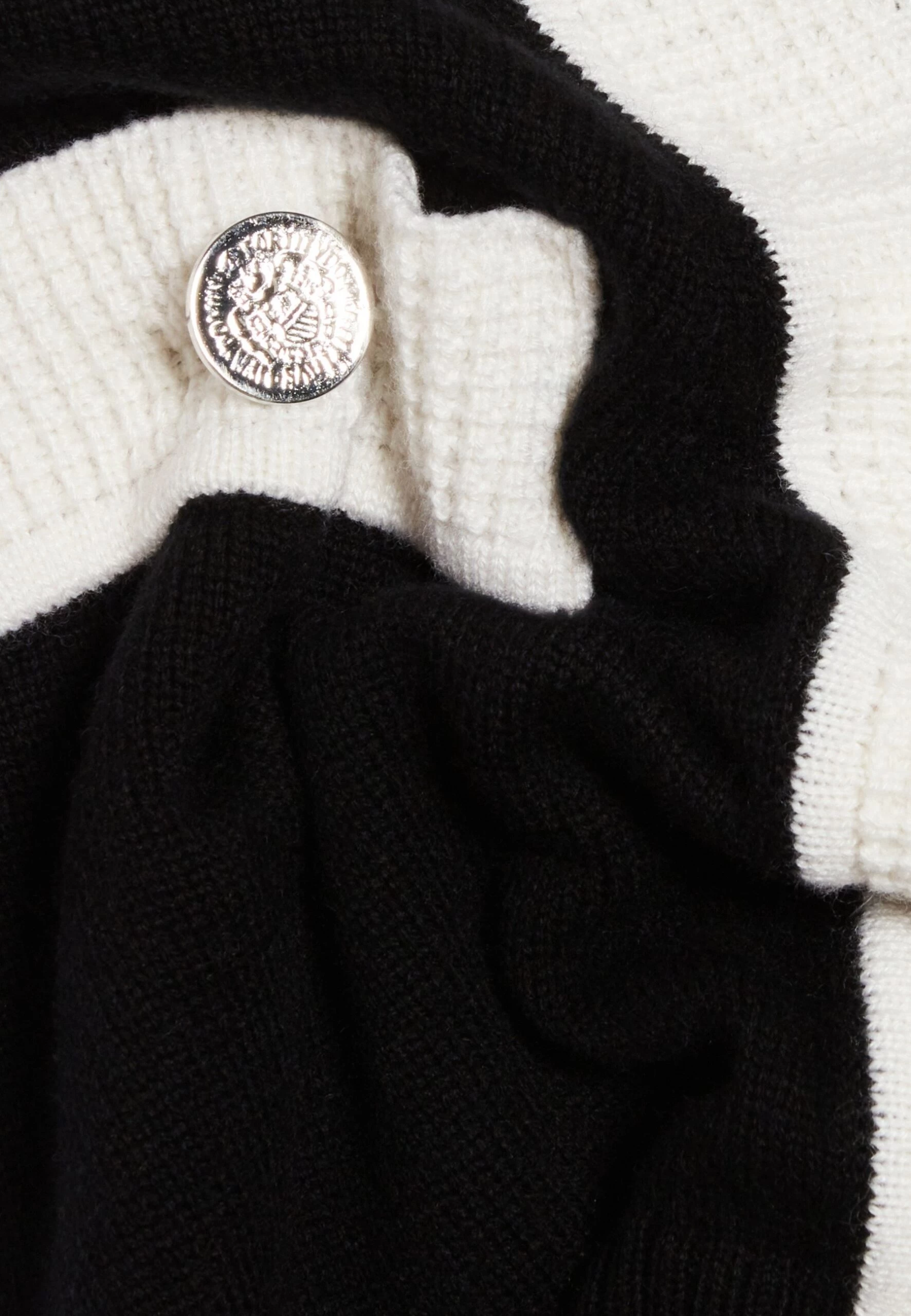 CLAUDIE PIERLOT Manou - Veste Sans Manches - Bicolore 7 CLAUDIE PIERLOT Manou - Veste Sans Manches - Bicolore – Image 5