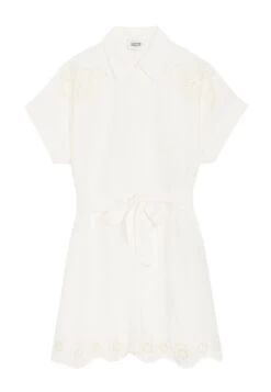 CLAUDIE PIERLOT Raflia - Robe Chemise - Ecru 12 CLAUDIE PIERLOT Raflia - Robe Chemise - Ecru -Claudie Pierlot Mode 71c590a4dc1c4ec3ae08e0b6e2902132