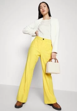 CLAUDIE PIERLOT Cfppa - Pantalon Classique - Jaune -Claudie Pierlot Mode 721d440346b5436eae26c29870678fff