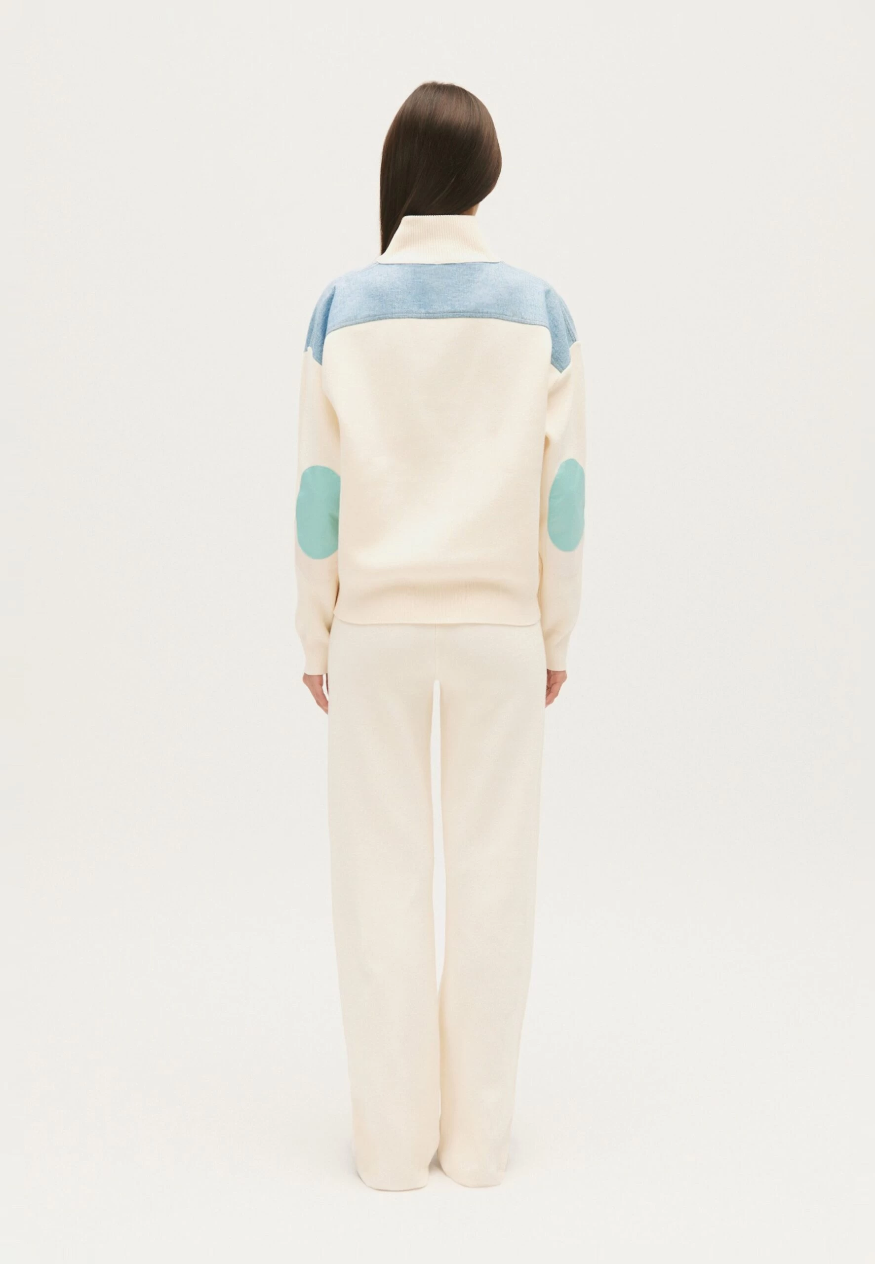 CLAUDIE PIERLOT Minimumbis - Sweatshirt - Ecru 5 CLAUDIE PIERLOT Minimumbis - Sweatshirt - Ecru – Image 3