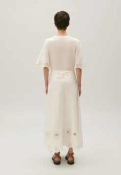 CLAUDIE PIERLOT Radeau - Robe Longue - Ecru -Claudie Pierlot Mode 769117739f79425ca6425e7ec9826698