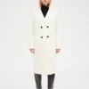 CLAUDIE PIERLOT Galantbis - Manteau Classique - Ecru -Claudie Pierlot Mode 7983538c0e534da889160dc78e2ec739