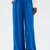 CLAUDIE PIERLOT Insoie - Pantalon Classique - Bleu Santorin -Claudie Pierlot Mode 7b209bee18954df9937cf1a7db2e5ce8