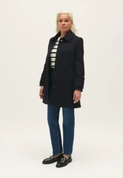 CLAUDIE PIERLOT Gaustine - Manteau Court - Marine -Claudie Pierlot Mode 7bac1fdbf84e443391c0725e0cac78b1