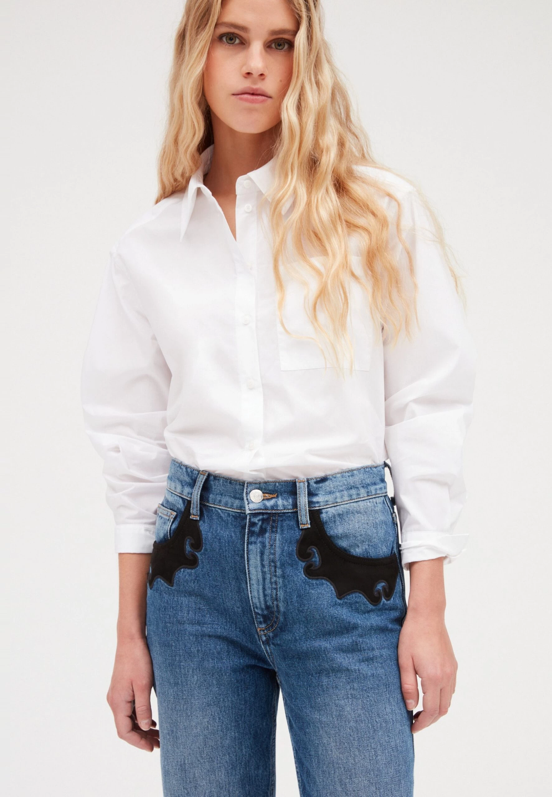 CLAUDIE PIERLOT Calisson - Chemisier - Blanc 6 CLAUDIE PIERLOT Calisson - Chemisier - Blanc – Image 4