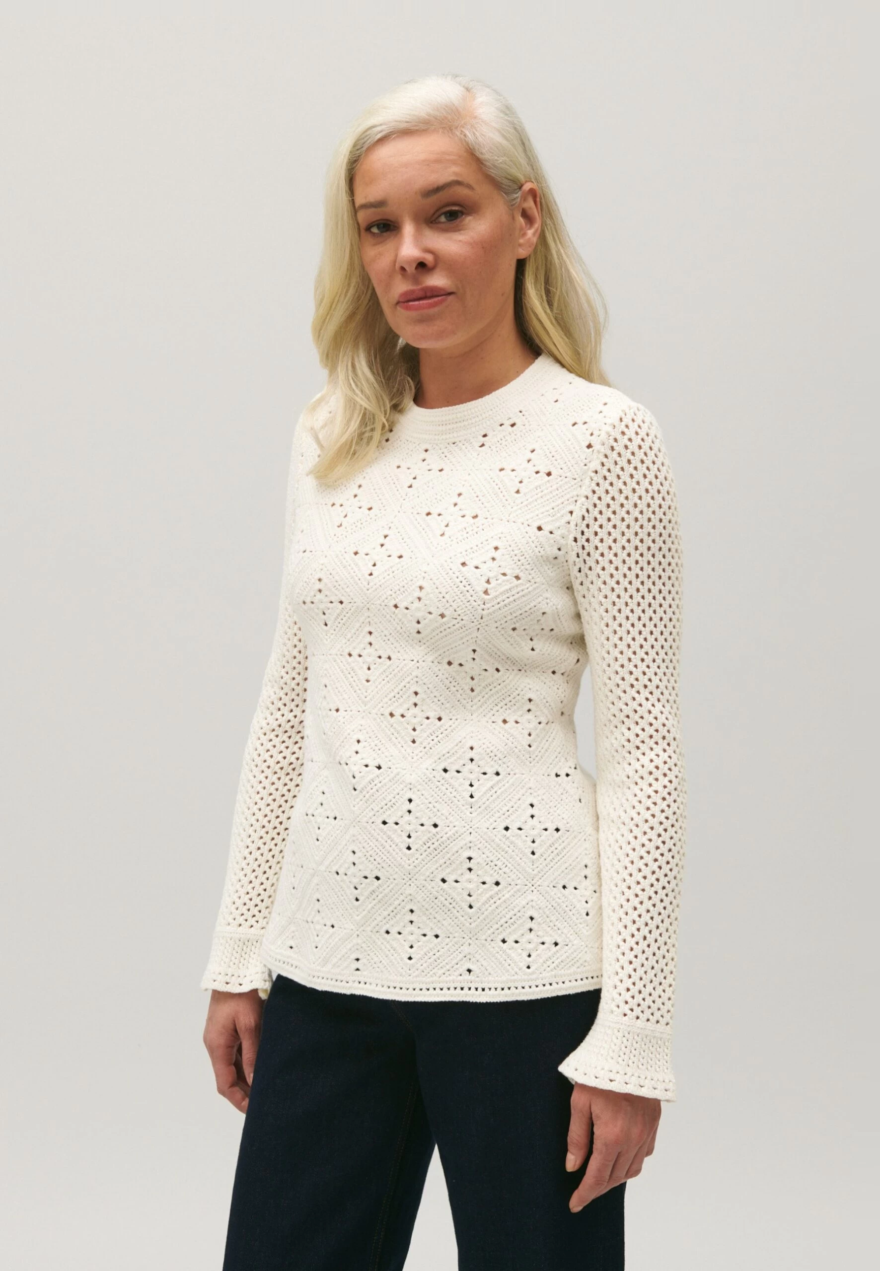 CLAUDIE PIERLOT Manual - Pullover - Ecru 6 CLAUDIE PIERLOT Manual - Pullover - Ecru – Image 4