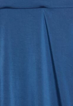 CLAUDIE PIERLOT Sapinobleu - Jupe Trapèze - Bleu Orage -Claudie Pierlot Mode 7d893ba04ea740a0bd7709c23643a982