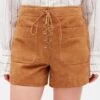 CLAUDIE PIERLOT Chris - Short - Camel -Claudie Pierlot Mode 7dc4b0482e9741a3874822474638e856