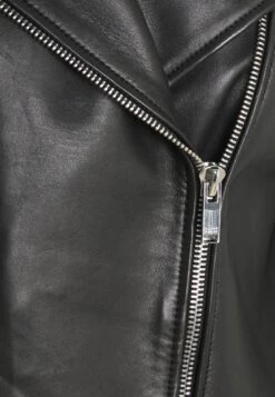 CLAUDIE PIERLOT Chouchou - Veste En Cuir - Noir 7 CLAUDIE PIERLOT Chouchou - Veste En Cuir - Noir -Claudie Pierlot Mode 7e54cd6cd9254e4a9a38f2f4e17bcb6d