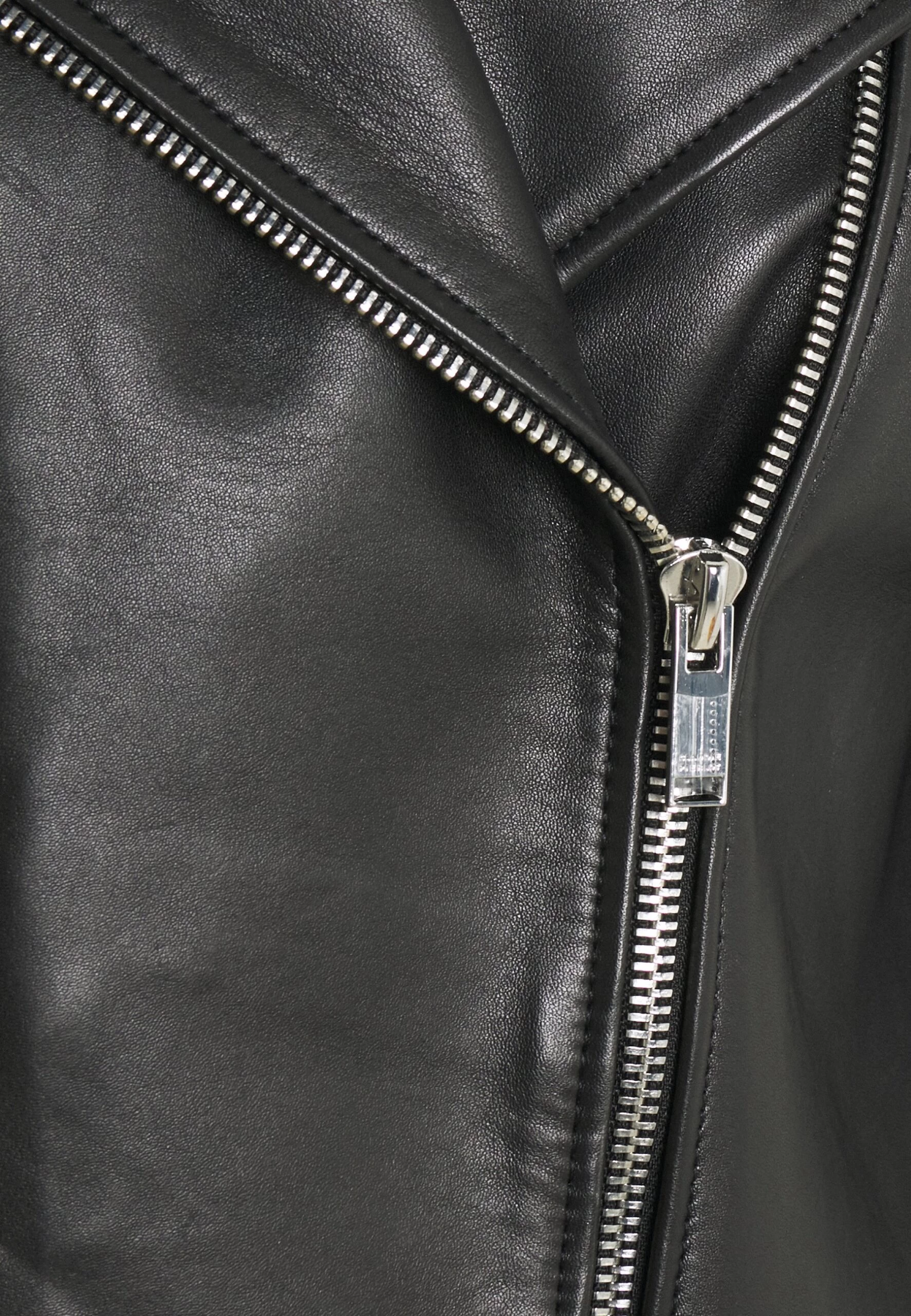 CLAUDIE PIERLOT Chouchou - Veste En Cuir - Noir 5 CLAUDIE PIERLOT Chouchou - Veste En Cuir - Noir – Image 3