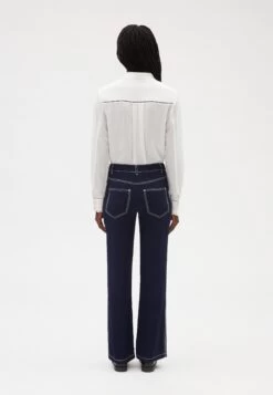 CLAUDIE PIERLOT Palinosoiecourt - Pantalon Classique - Encre -Claudie Pierlot Mode 80496fff930a4e328c0e0519f9231c0e