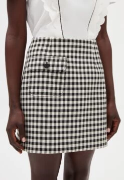 CLAUDIE PIERLOT Seine - Jupe Trapèze - Bicolore -Claudie Pierlot Mode 8137b8231a3940ebae194eb3ad571609