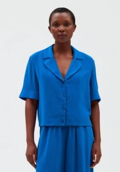 CLAUDIE PIERLOT Curiositesoie - Chemisier - Bleu Santorin