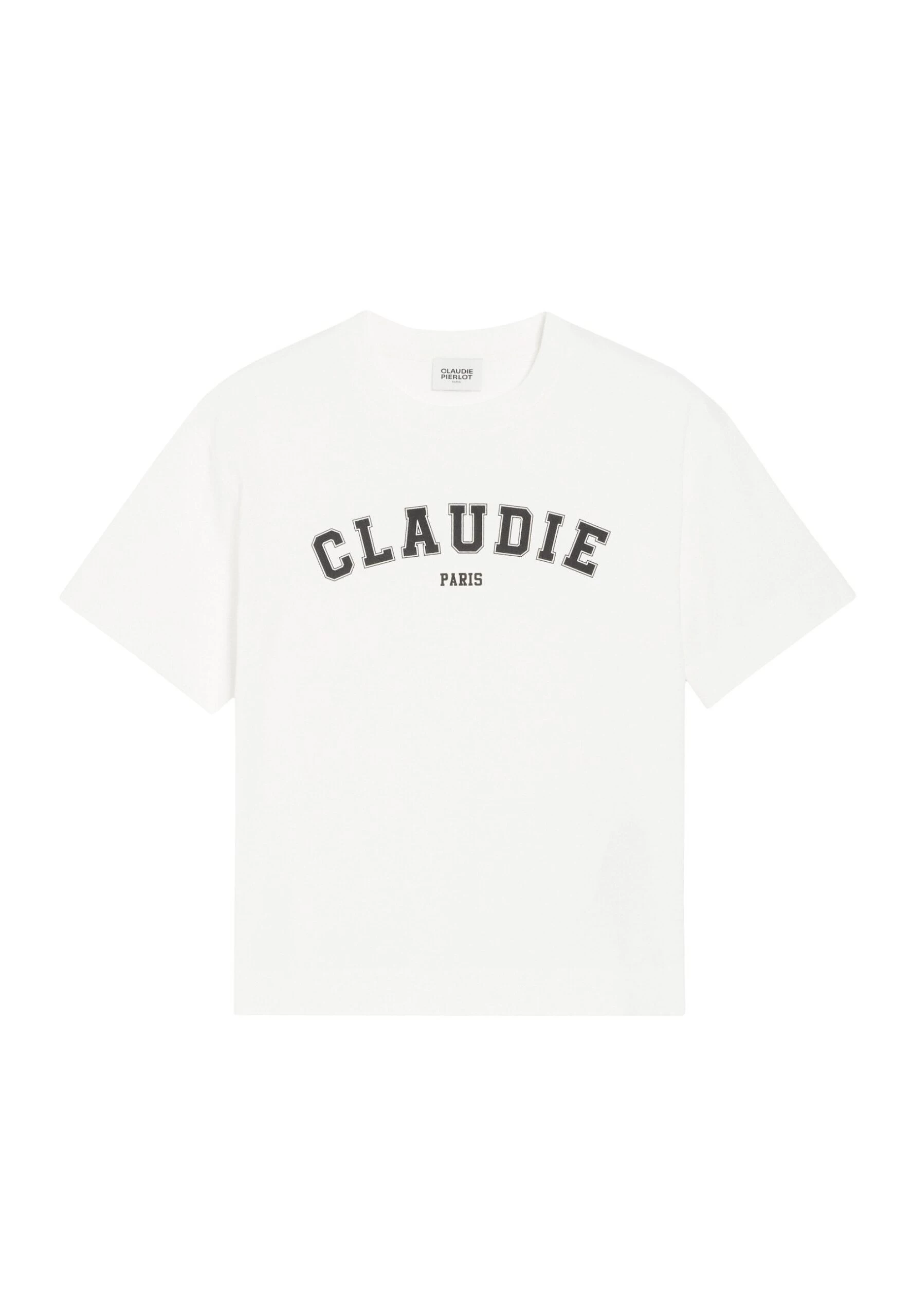 CLAUDIE PIERLOT Temma - T-Shirt Imprimé - Ecru 7 CLAUDIE PIERLOT Temma - T-Shirt Imprimé - Ecru – Image 5