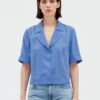 CLAUDIE PIERLOT Curiositestrass - Chemisier - Bleu Ciel -Claudie Pierlot Mode 82e6bf1639c44c51bd688951df9d36e2