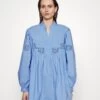 CLAUDIE PIERLOT Robe De Jour - Bleu -Claudie Pierlot Mode 82fd76976f104fd5a6d1496d1573bc4b