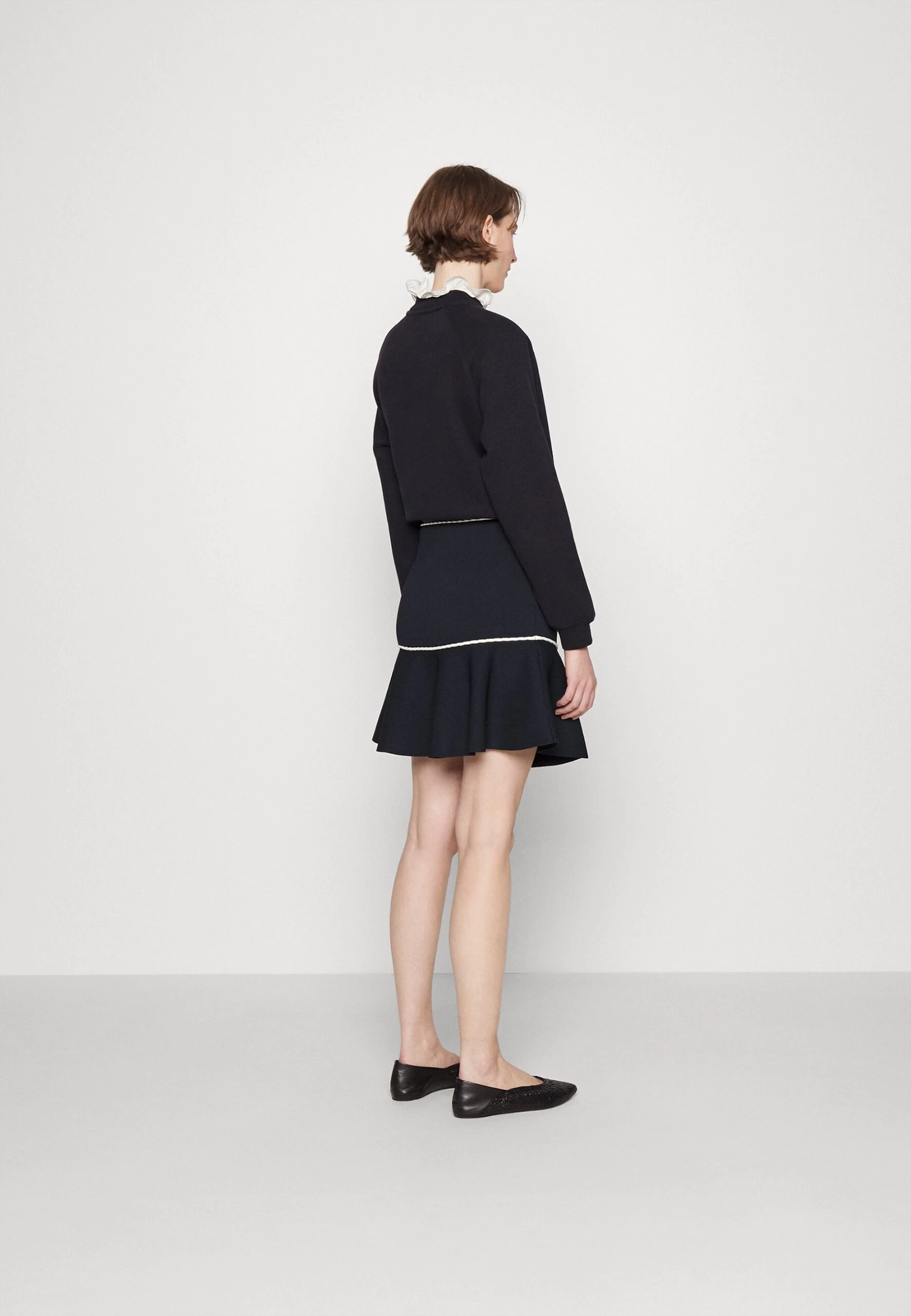 CLAUDIE PIERLOT Mysiri - Minijupe - Marine 5 CLAUDIE PIERLOT Mysiri - Minijupe - Marine â Image 3