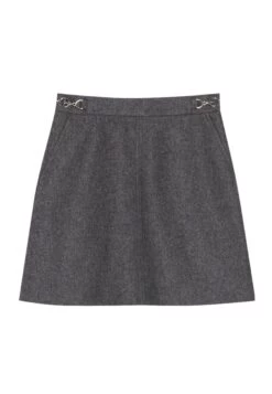 CLAUDIE PIERLOT Songe - Jupe Trapèze - Gris Chine 13 CLAUDIE PIERLOT Songe - Jupe Trapèze - Gris Chine -Claudie Pierlot Mode 8470f0bb7259421589e0e1efedee7a64
