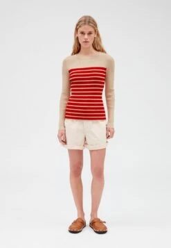 CLAUDIE PIERLOT Mandibule - Pullover - Bicolore -Claudie Pierlot Mode 852d4cd454314cfd90765b7bdb1f3ab5