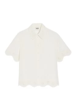 CLAUDIE PIERLOT Caresse - Chemisier - Ecru -Claudie Pierlot Mode 86e174a3acea4329913f87be222df982