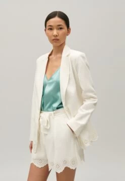 CLAUDIE PIERLOT Vermeil - Blazer - Ecru -Claudie Pierlot Mode 8763fde601114a35bee93ea8ad301f67