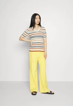 CLAUDIE PIERLOT Manoir - Polo - Multi-Coloured -Claudie Pierlot Mode 885d8a918d2746ba8c696a70bdaacb6d