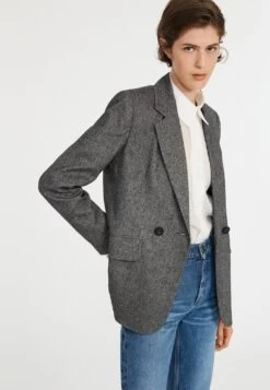 CLAUDIE PIERLOT Villaga - Blazer - Gris Chine -Claudie Pierlot Mode 88a0f9fe12ed4b8a9beefd4850737e8e
