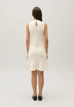 CLAUDIE PIERLOT Manua - Robe Pull - Ecru -Claudie Pierlot Mode 910bafc76fd64c7a9c2621f4387a9b66