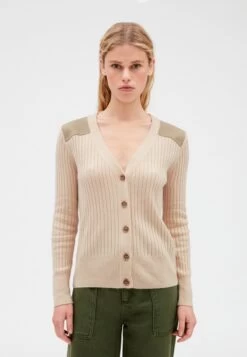 CLAUDIE PIERLOT Marielle - Gilet - Mastic