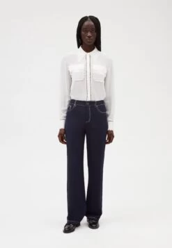 CLAUDIE PIERLOT Palinosoielong - Pantalon Classique - Encre