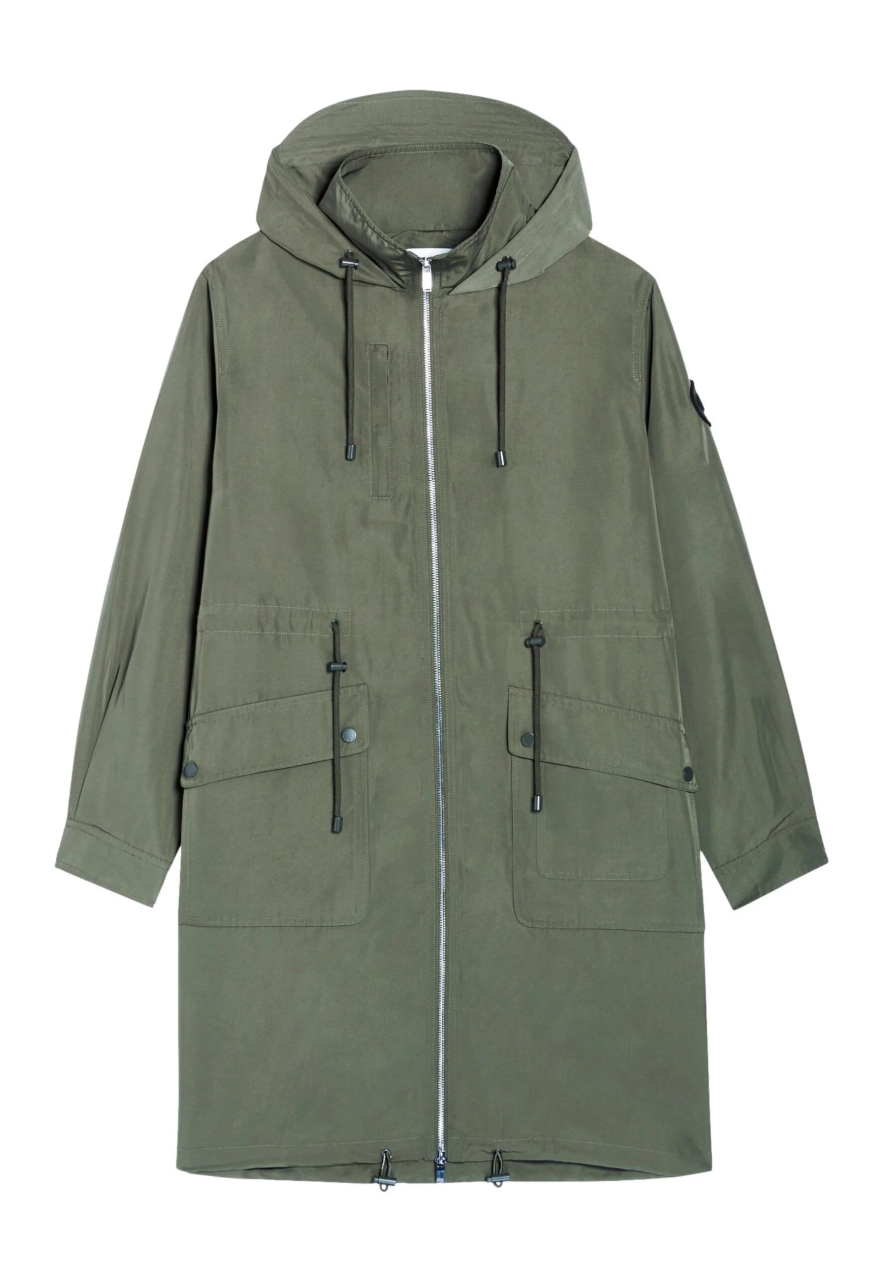 CLAUDIE PIERLOT Gadget - Parka - Kaki 8 CLAUDIE PIERLOT Gadget - Parka - Kaki â Image 6