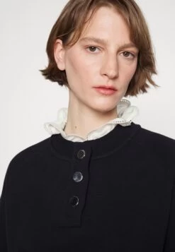 CLAUDIE PIERLOT Tam - Sweatshirt - Marine Profond -Claudie Pierlot Mode 97051f281ce54b75b7bc8c112528c965