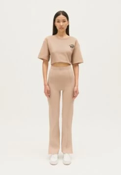 CLAUDIE PIERLOT Minusculeter - Pantalon De Survêtement - Beige Clair 11 CLAUDIE PIERLOT Minusculeter - Pantalon De Survêtement - Beige Clair -Claudie Pierlot Mode 971ae592e78b443385636065dfcd507d